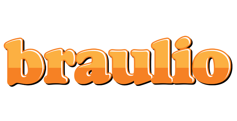 Braulio orange logo