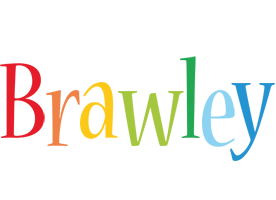 Brawley birthday logo