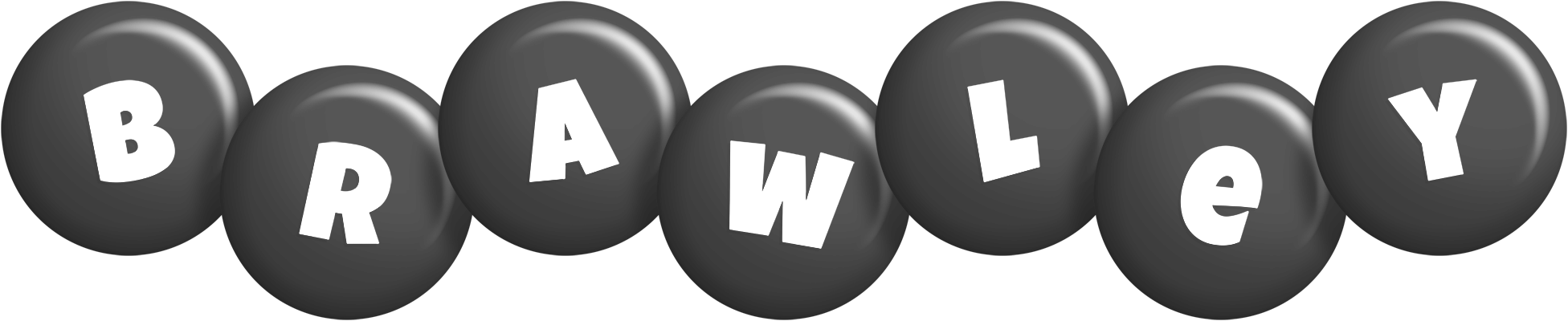 Brawley candy-black logo