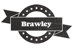 Brawley grunge logo