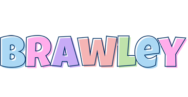 Brawley pastel logo