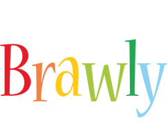 Brawly birthday logo