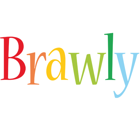 Brawly birthday logo