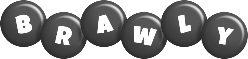 Brawly candy-black logo