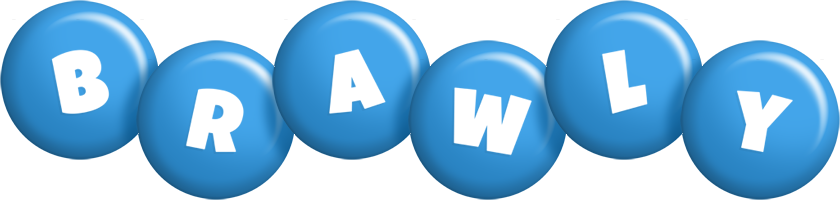 Brawly candy-blue logo
