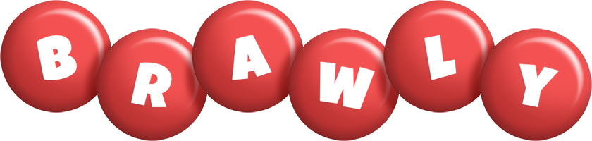 Brawly candy-red logo