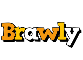 Brawly cartoon logo