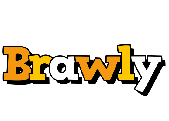 Brawly cartoon logo