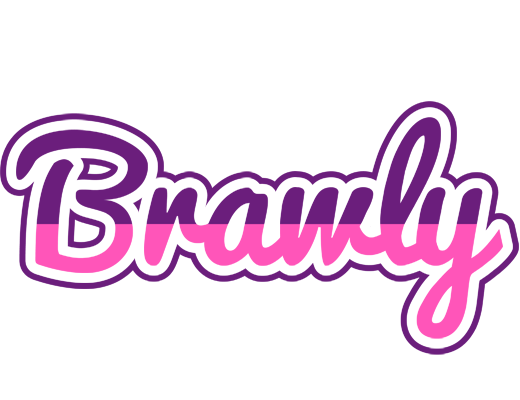 Brawly cheerful logo