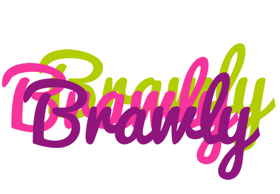 Brawly flowers logo