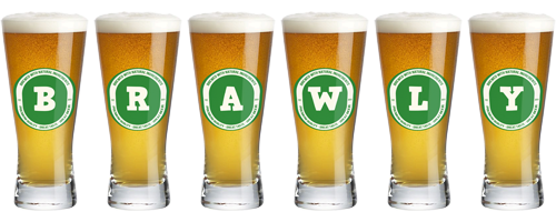 Brawly lager logo
