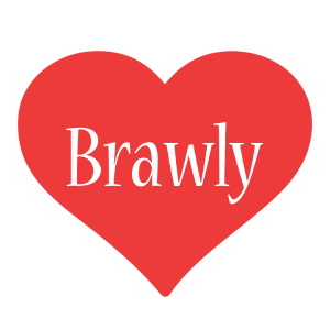 Brawly love logo