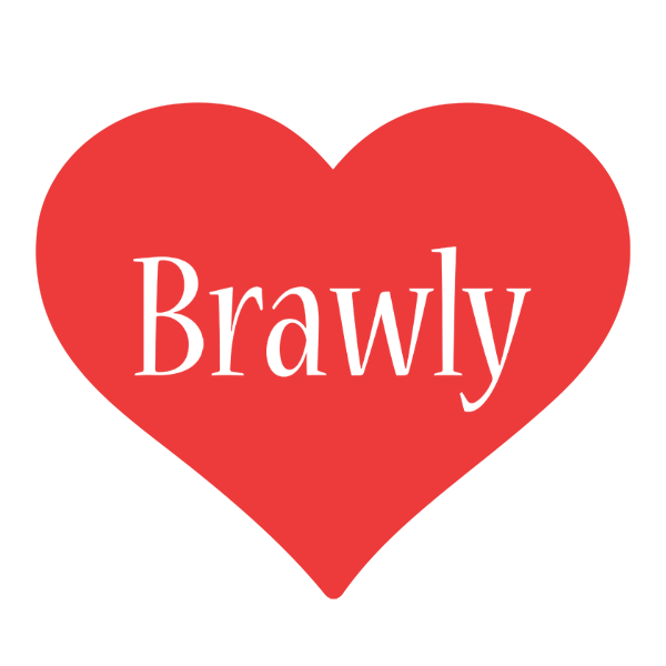 Brawly love logo