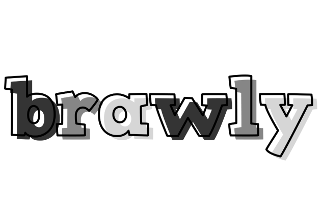 Brawly night logo