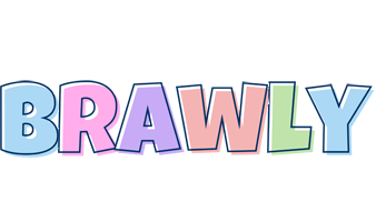 Brawly pastel logo