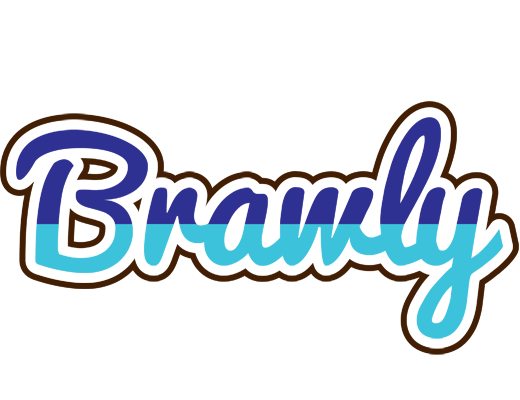 Brawly raining logo
