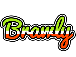 Brawly superfun logo