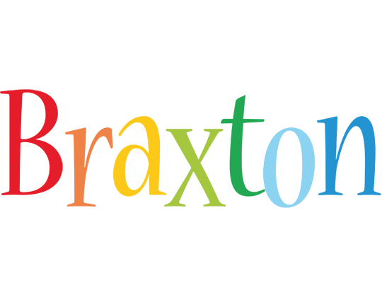 Braxton birthday logo