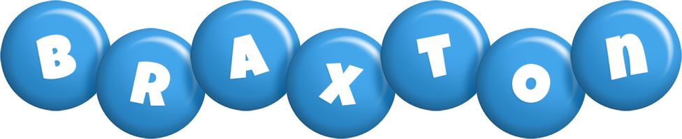 Braxton candy-blue logo