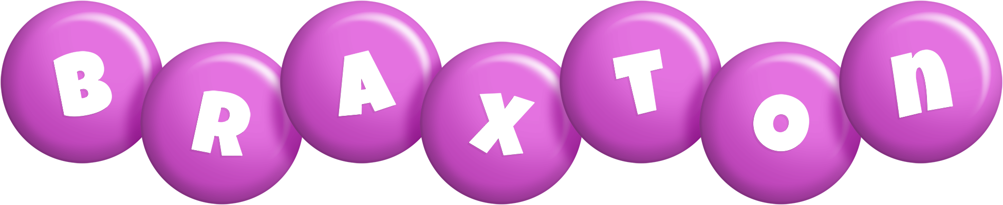 Braxton candy-purple logo