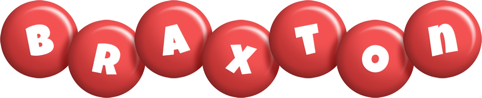Braxton candy-red logo