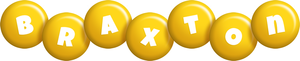 Braxton candy-yellow logo