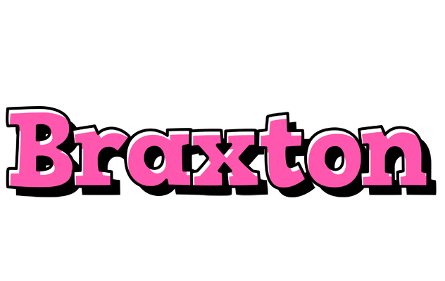 Braxton girlish logo
