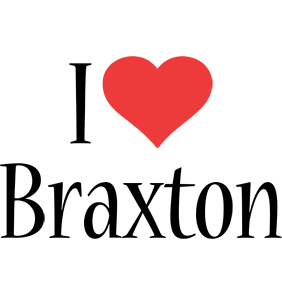 Braxton i-love logo