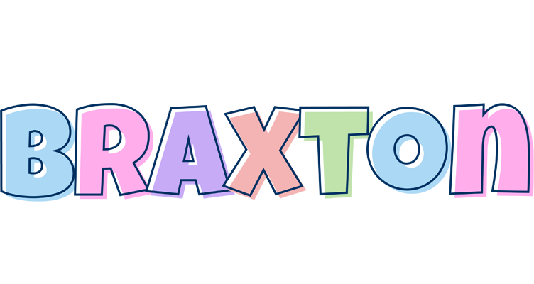 Braxton pastel logo
