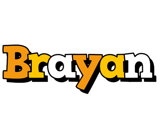 Brayan cartoon logo