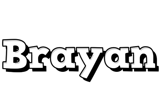 Brayan snowing logo