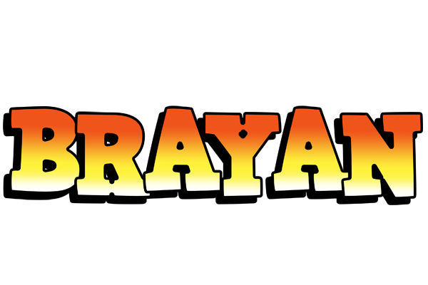 Brayan sunset logo