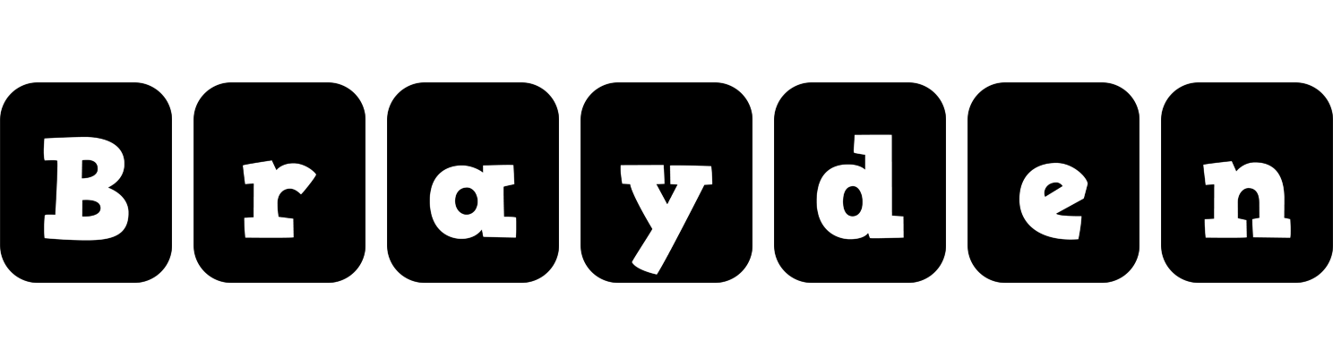 Brayden box logo