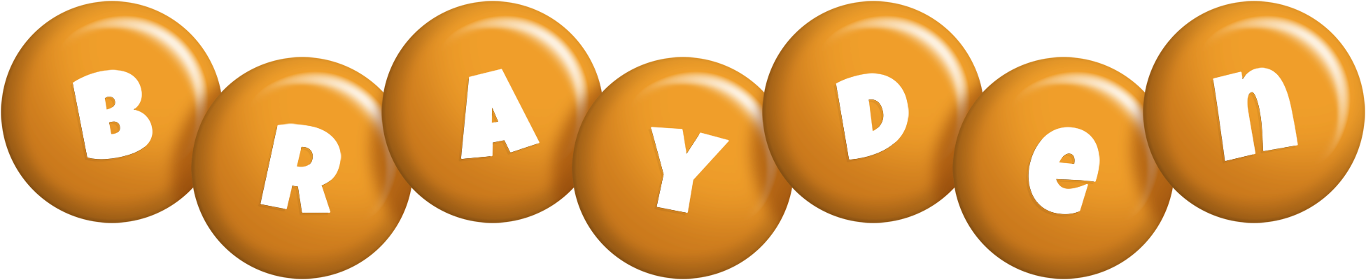 Brayden candy-orange logo