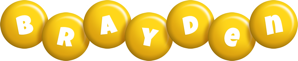 Brayden candy-yellow logo