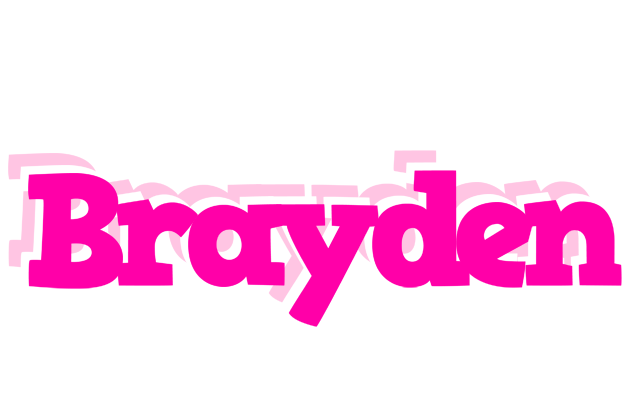 Brayden dancing logo