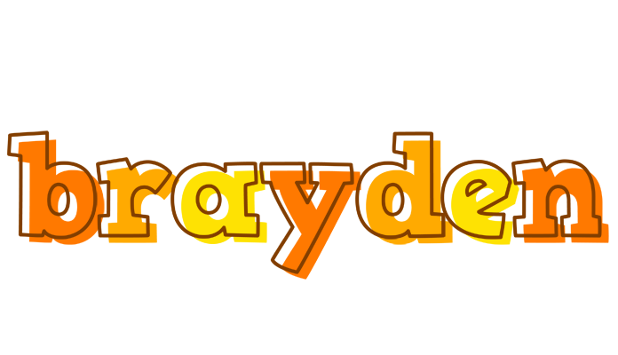 Brayden desert logo