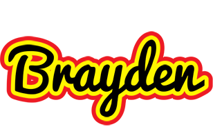 Brayden flaming logo