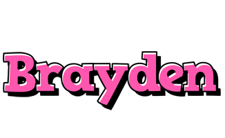 Brayden girlish logo