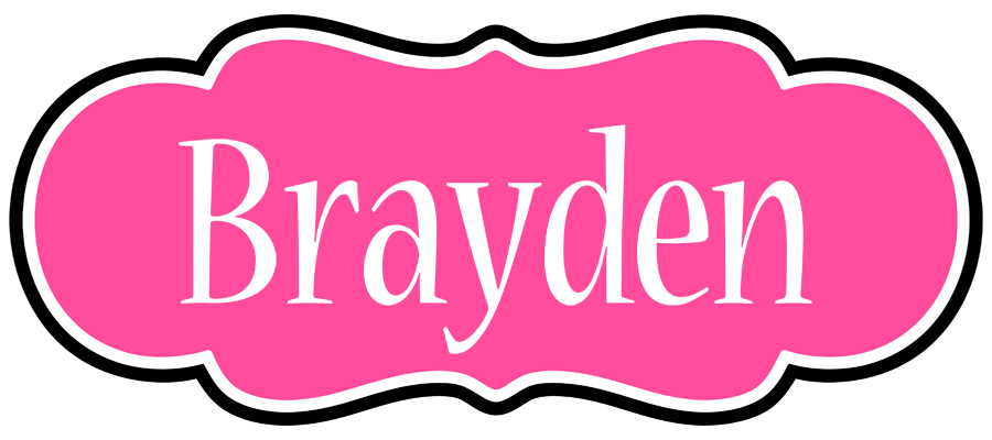 Brayden invitation logo