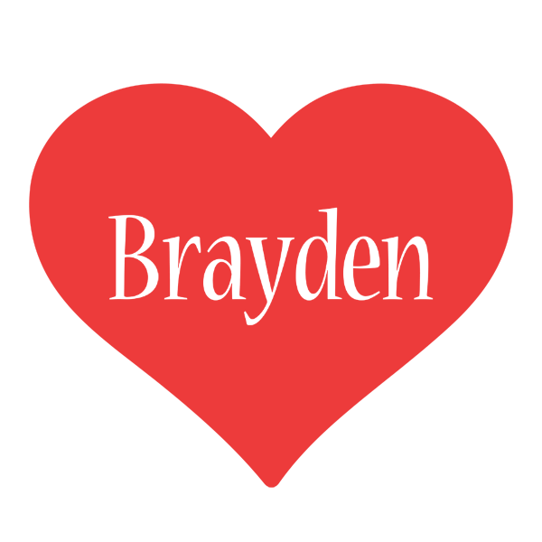 Brayden love logo