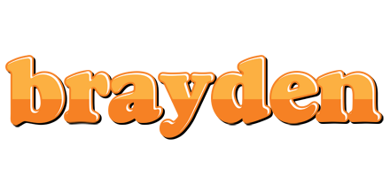 Brayden orange logo