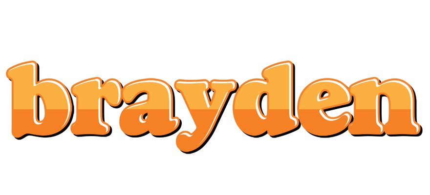 Brayden orange logo