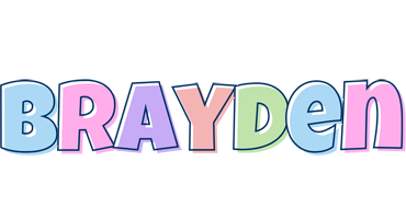 Brayden pastel logo