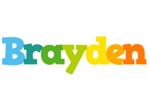 Brayden rainbows logo