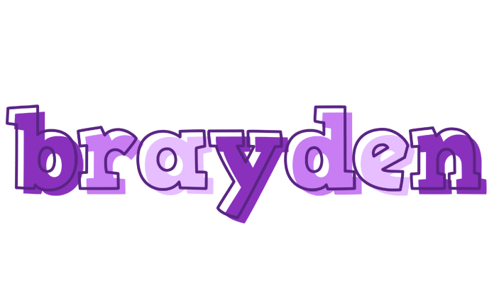 Brayden sensual logo