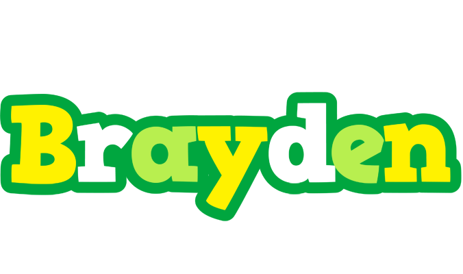 Brayden soccer logo