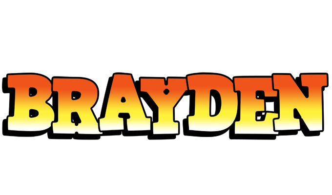 Brayden sunset logo