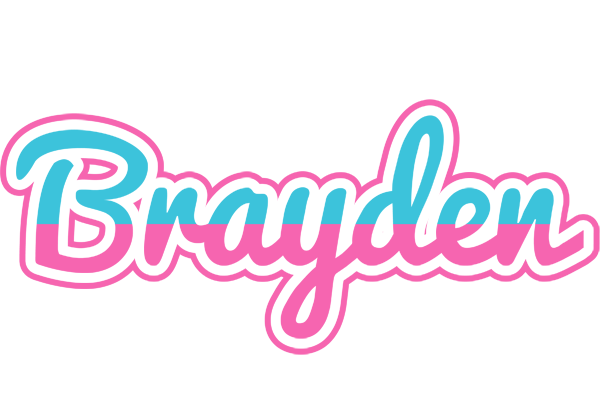 Brayden woman logo