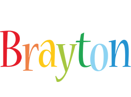 Brayton birthday logo